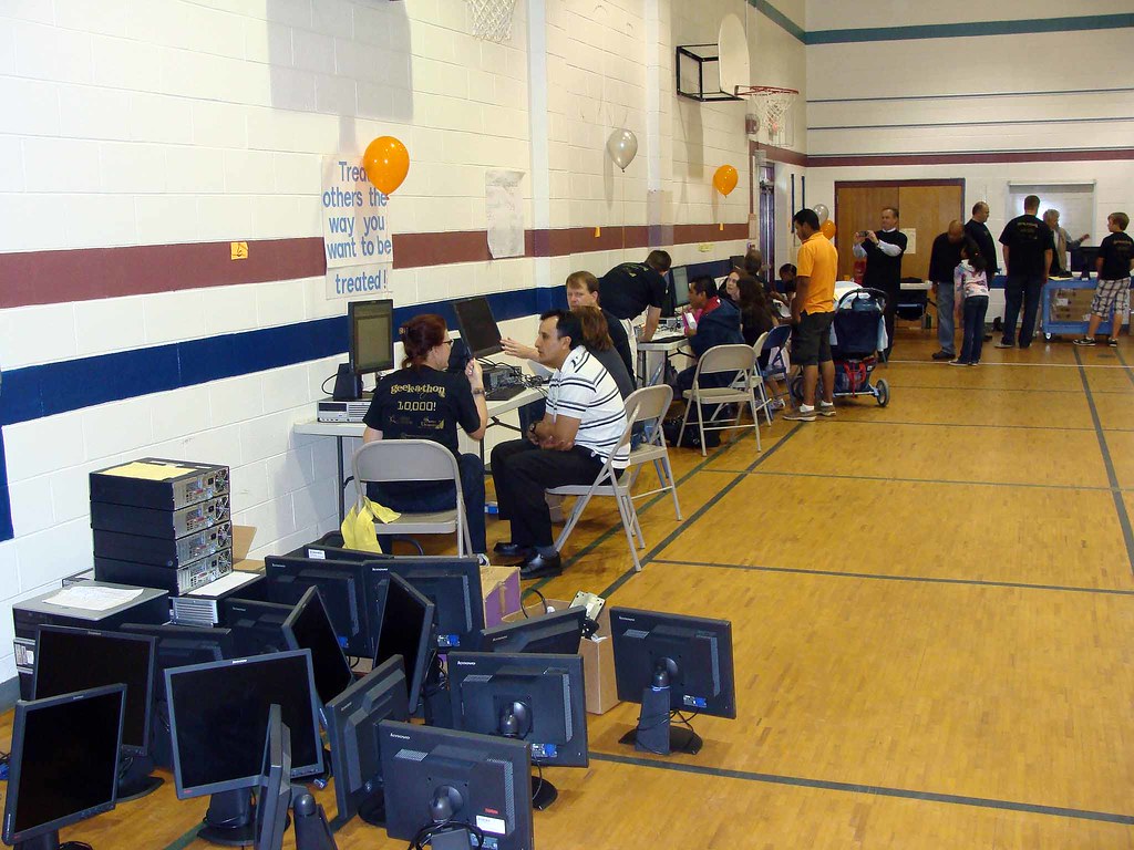Carrboro Elementary Gym transformed in a 21st Century trai… Flickr