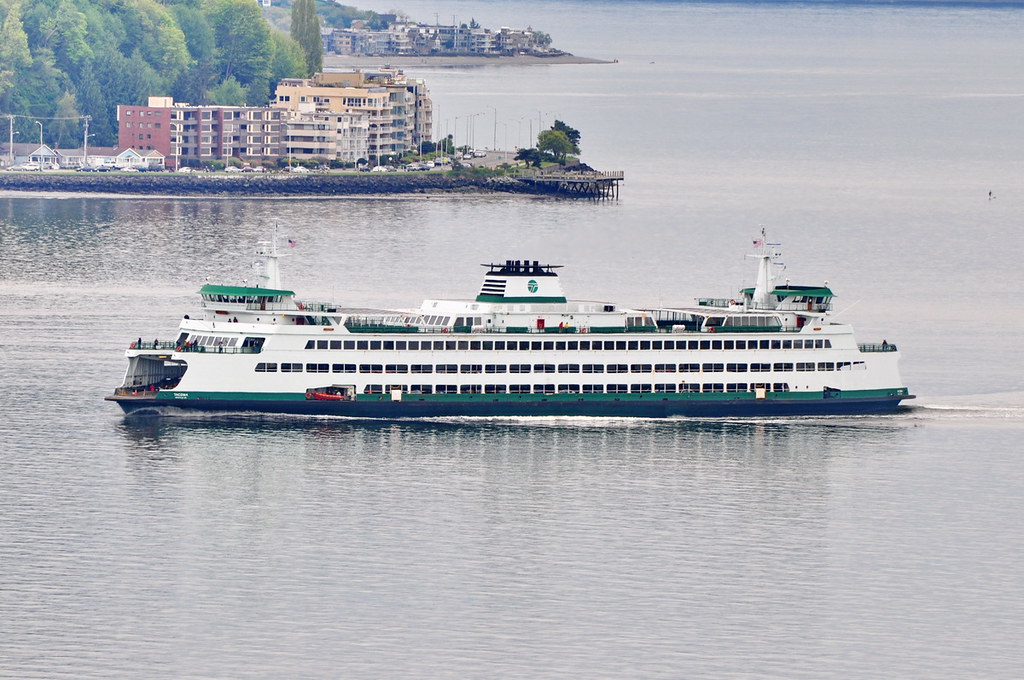 Sail away Washington State Ferry MV sails past West… Flickr