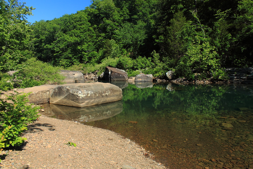 Richland Creek Reflections Searcy County, Arkansas Flickr