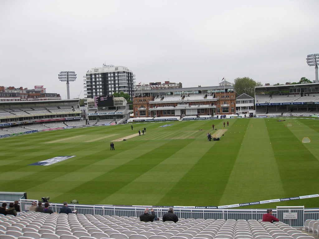 Lords Cricket Ground The long view of the whole pitch from… Flickr