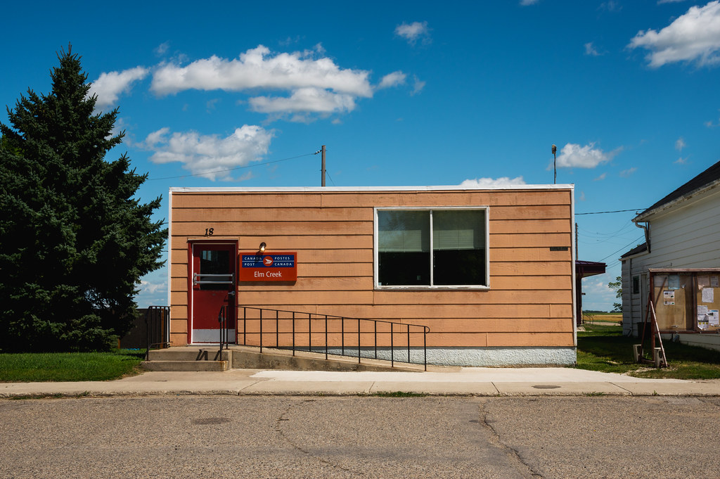 Post Office Elm Creek, Manitoba. Bryan Scott Flickr