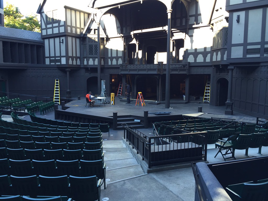 Allen Elizabethan Theatre Ashland, Oregon Chris Yunker Flickr