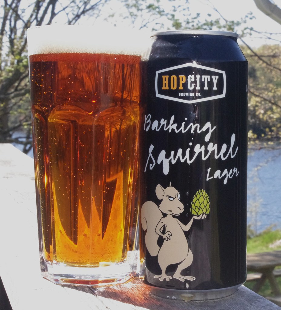mmmm....beer Barking Squirrel Lager Hop City Brewering C… Flickr