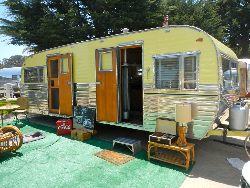 1954 Terry Camping Trailer Pismo Beach Vintage Trailer Ral… Flickr