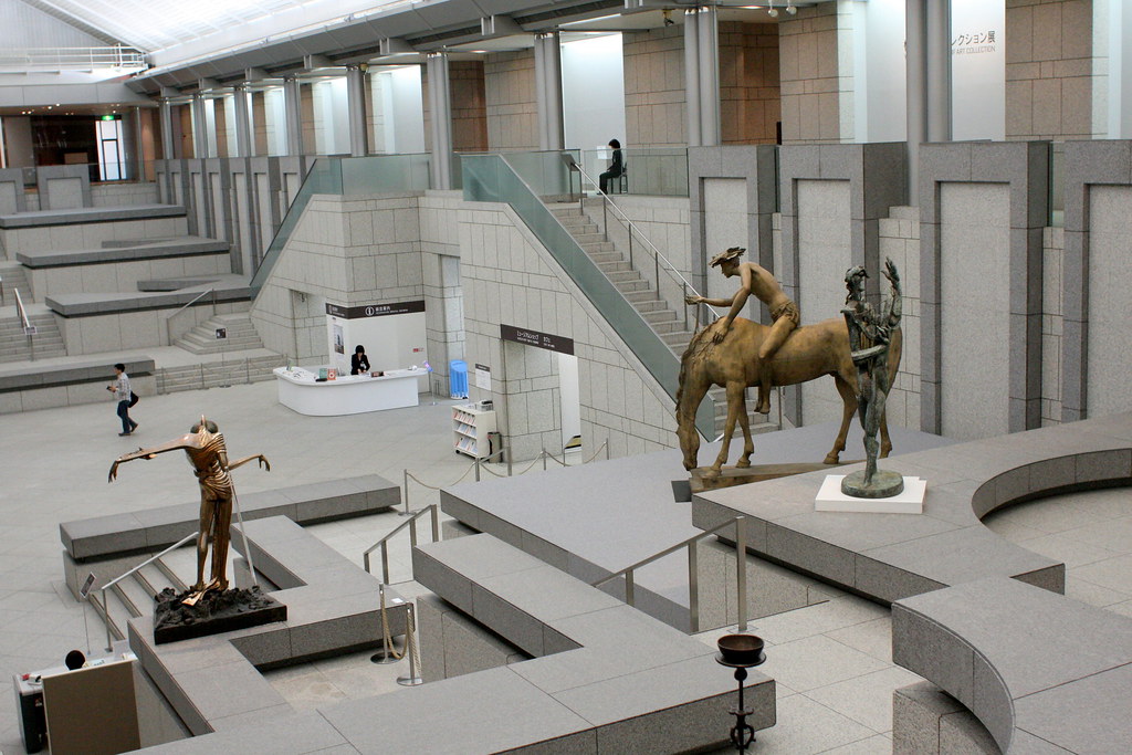 Yokohama Museum of Art Yokohama, Japan Entrance atrium David Barber Flickr