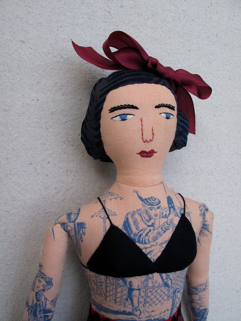 tattoo lady blogged Flickr