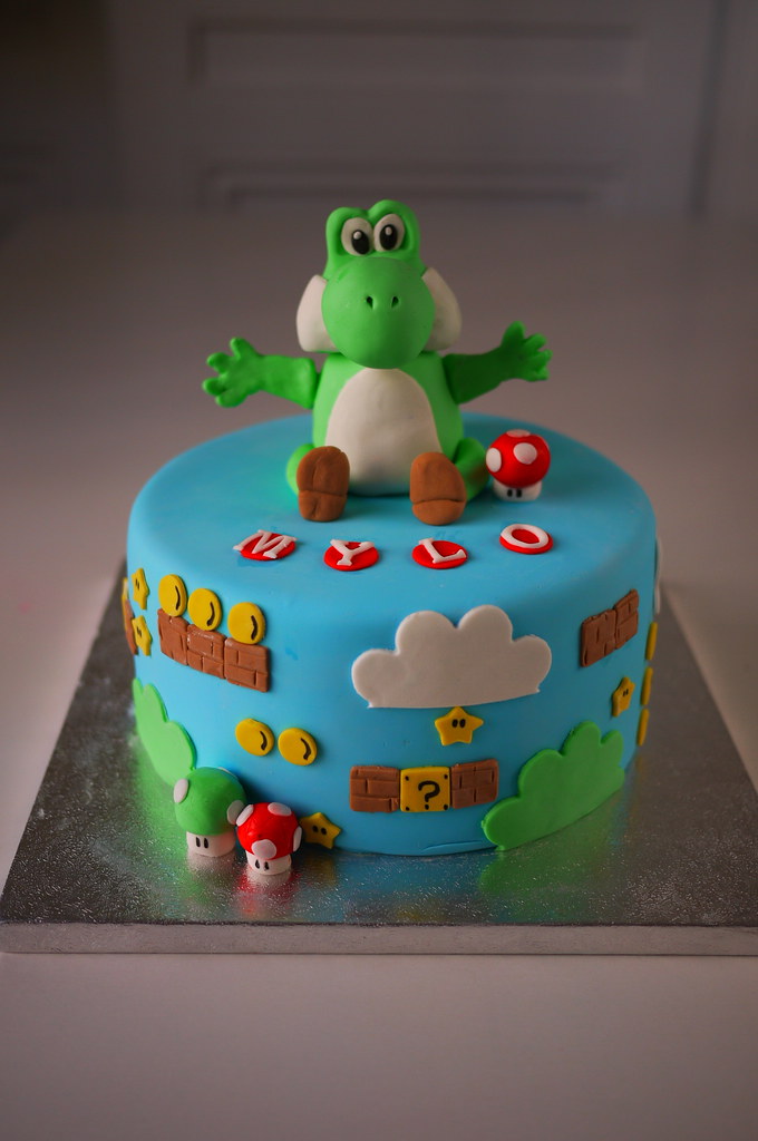 Yoshi Cake Oooh My Cake! (happy day) Flickr