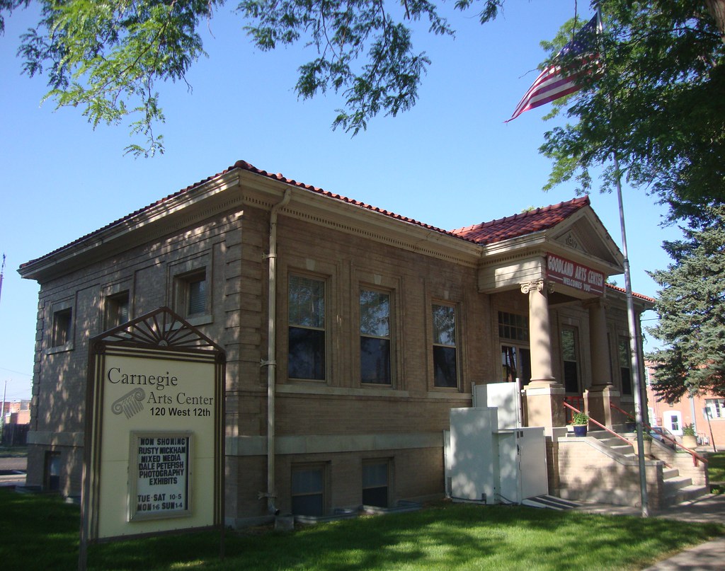Old Carnegie Library (Goodland, Kansas) Built in 1913, thi… Flickr