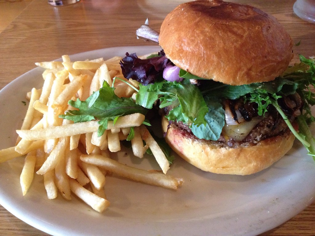 black tie burger from The in palo alto, pretty go… Phil