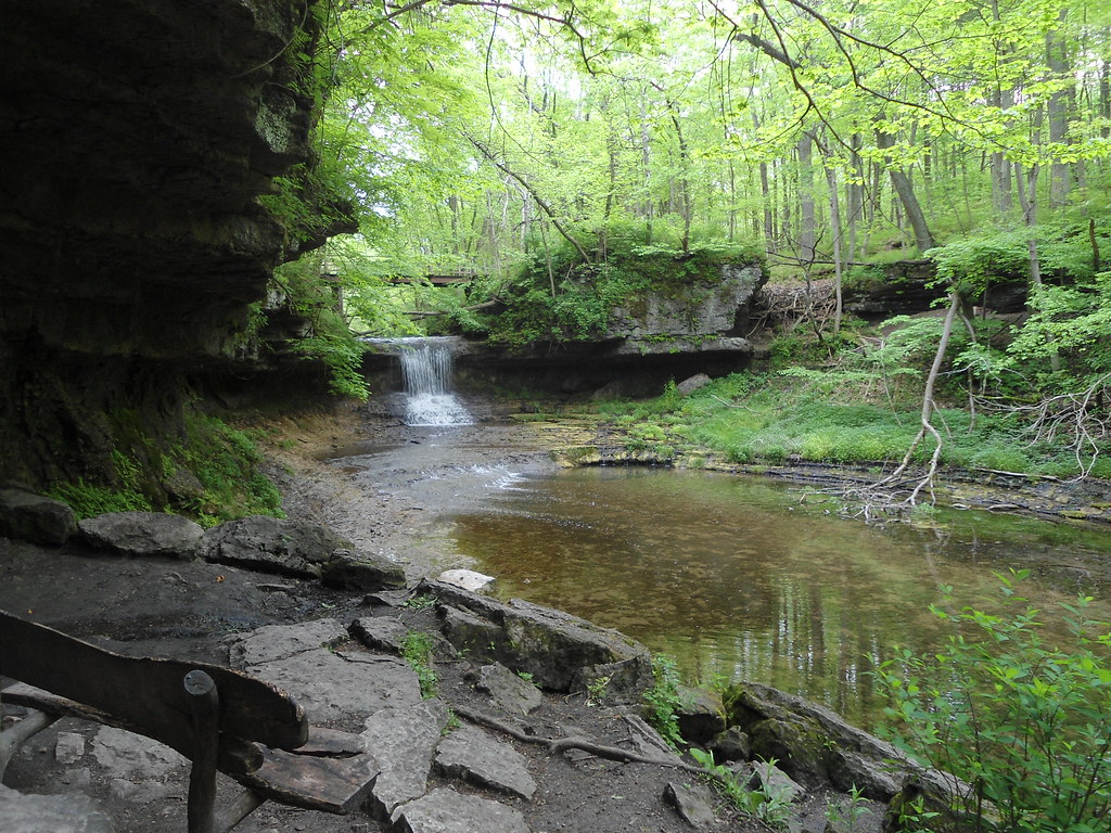 waterfall in Yellow Springs, Ohio Day 125 of Project 365… Flickr