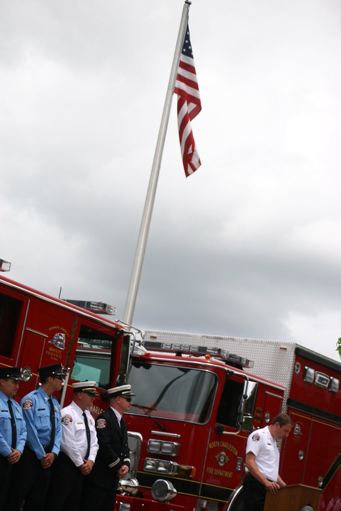 Fire Department dedicates new engine and heavy rescue with… Flickr