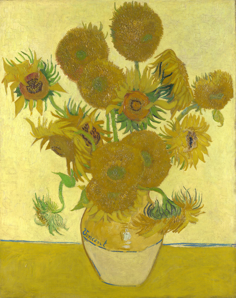 Vincent van Gogh Sunflowers [1888] This is one of four p… Flickr