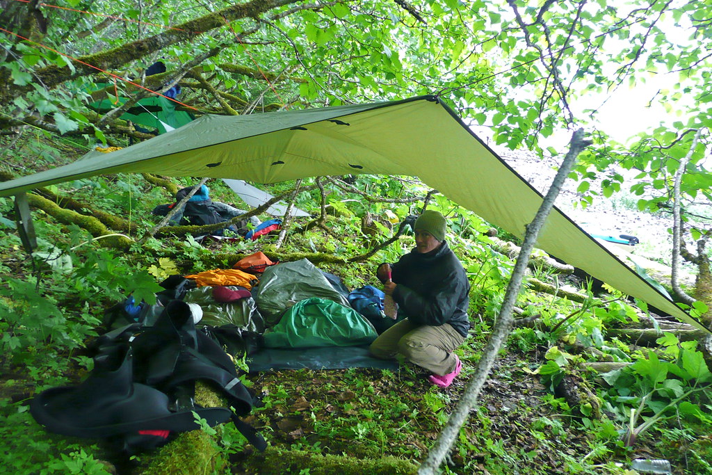 Tarp Camps 1 of 3 A simple A frame. We brought our 12x10 … Flickr