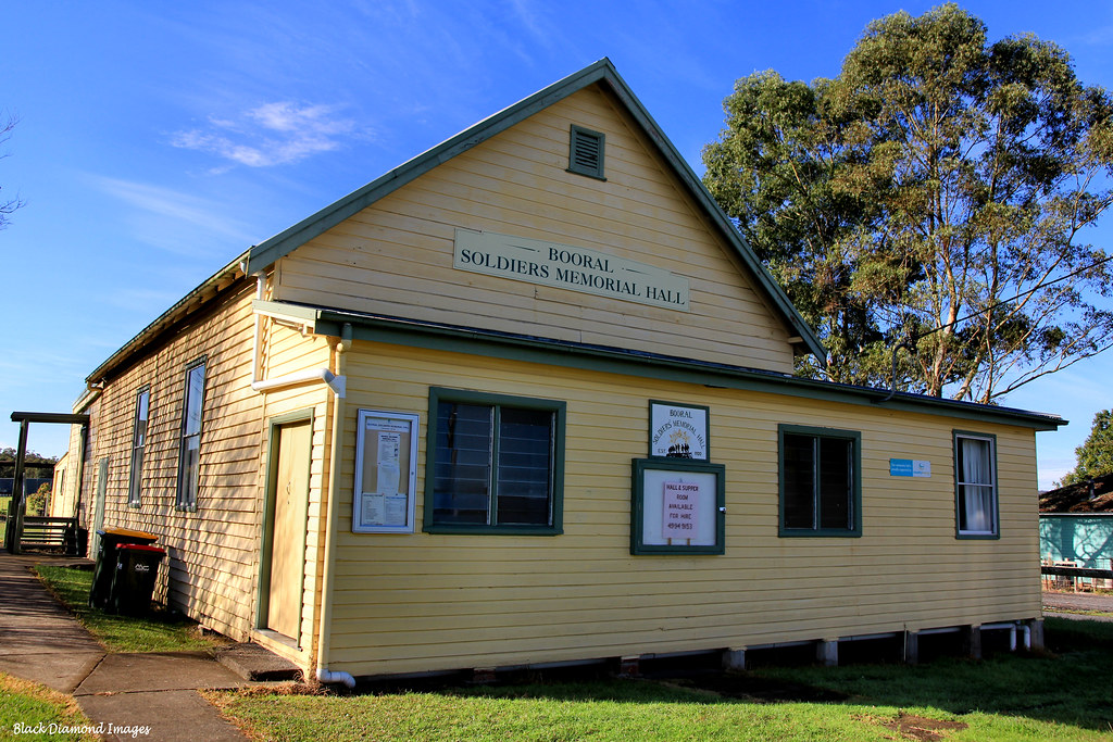Booral Soldiers Memorial Hall Bucketts Way, Booral, NSW Flickr