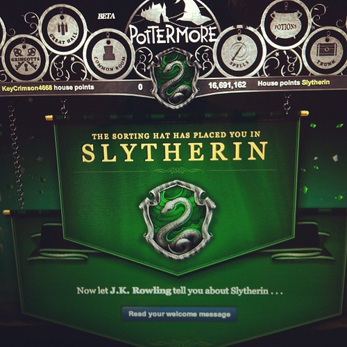 I am SLYTHERIN girl! PreccoBell Flickr