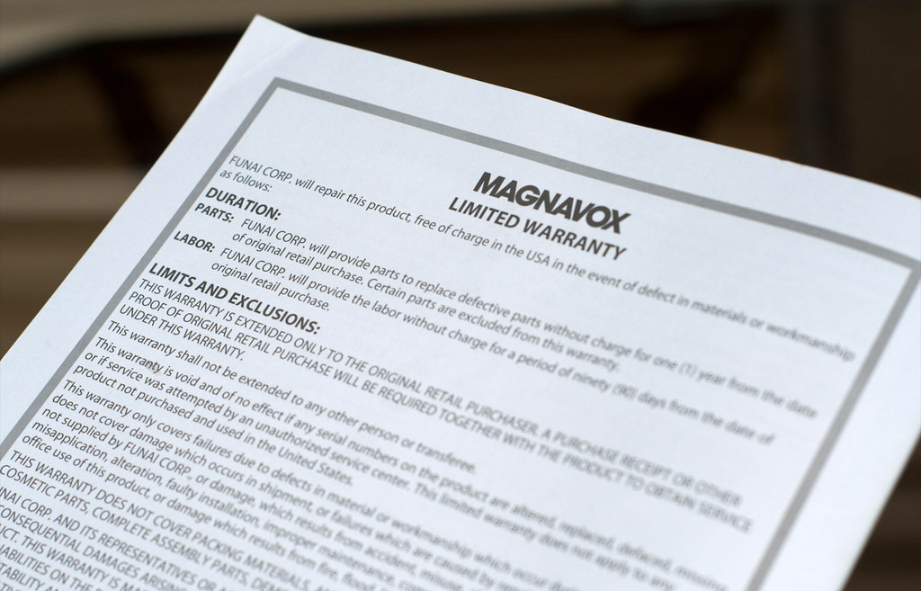 Keep Your Warranty and Receipts (144/365) This photo court… Flickr