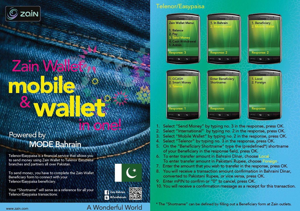 Zain Wallet Available in Seef Mall, Manama shop and Exhibi… Flickr