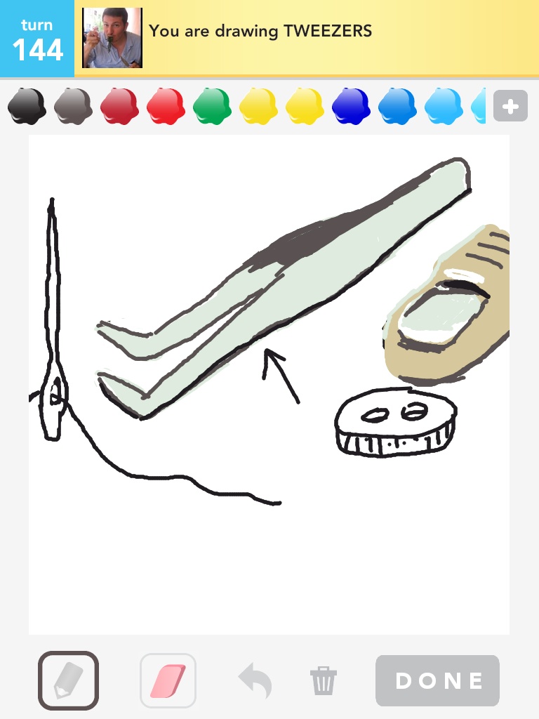 Draw Something… Tweezers René van Belzen Flickr