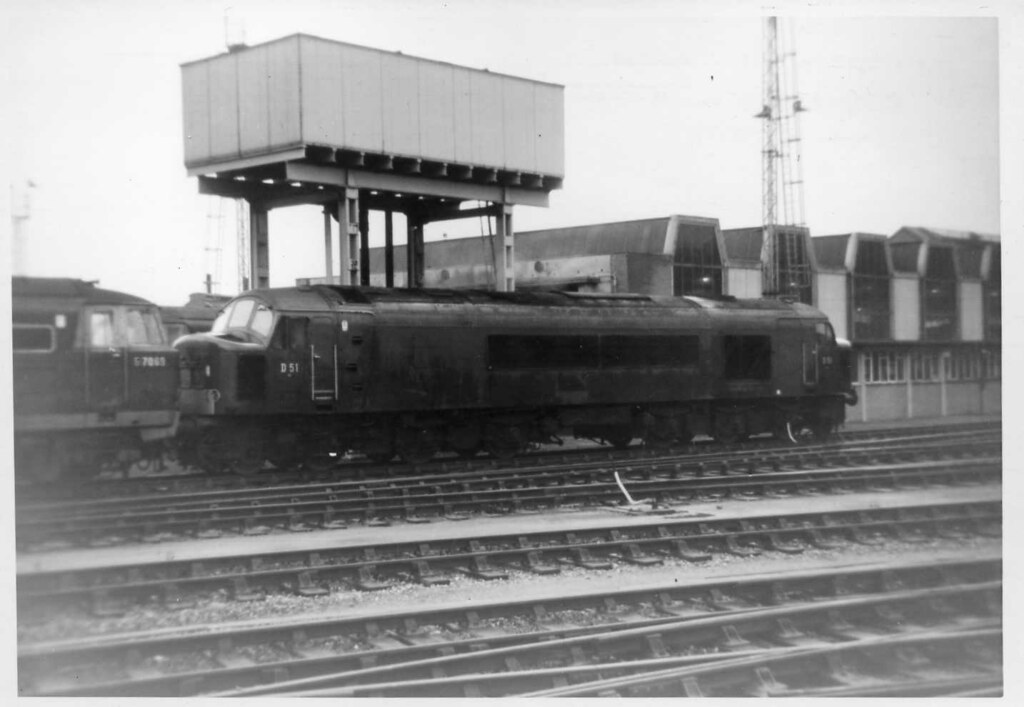 D51 (45102) Bristol Bath Road 10.12.1966 D51 is seen at Br… Flickr