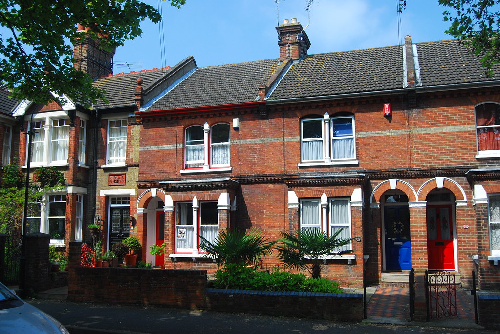 Terraced houses, Faversham aldisley Flickr