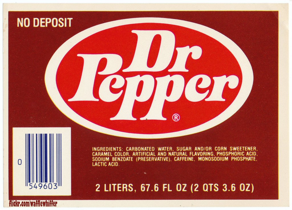 Dr Pepper Ingredients Label Juleteagyd