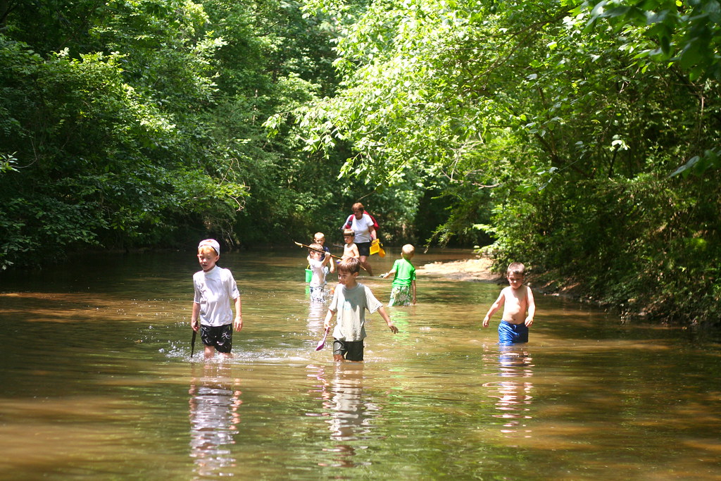 Josiah's Birthday/Creek Play Jason McCay Flickr