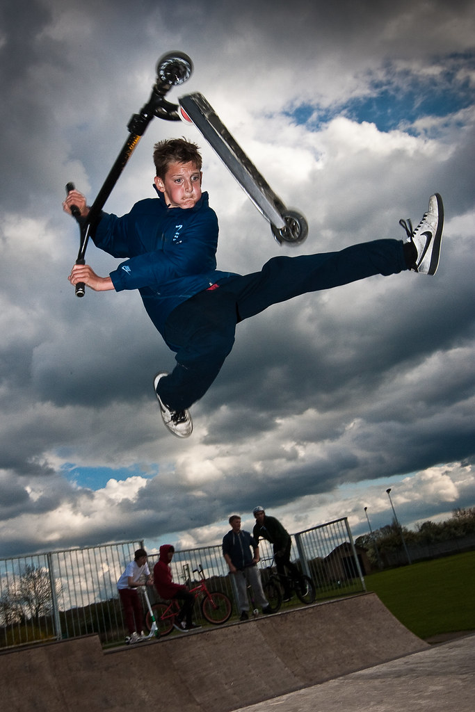Scooter Jump GT Photographic Flickr