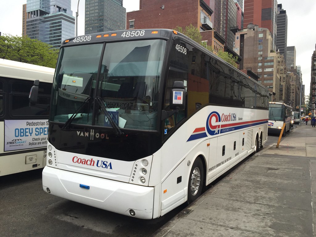 Coach USA Suburban Trails VanHool CX45 48508 West 39 Street (New York