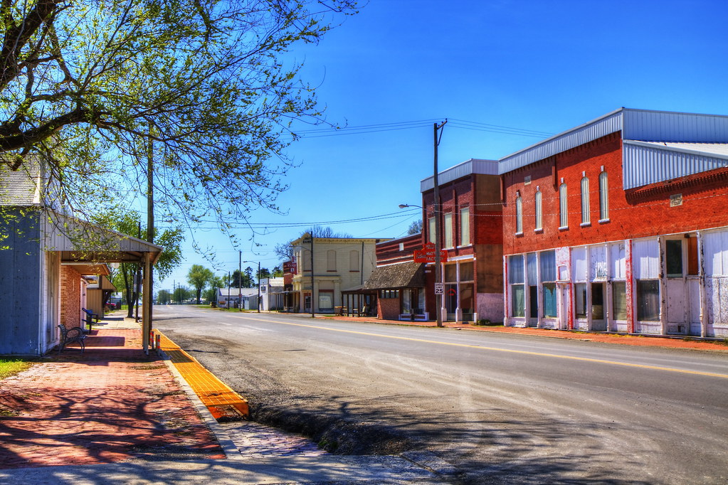 downtown Edna Kansas gordon huggins Flickr