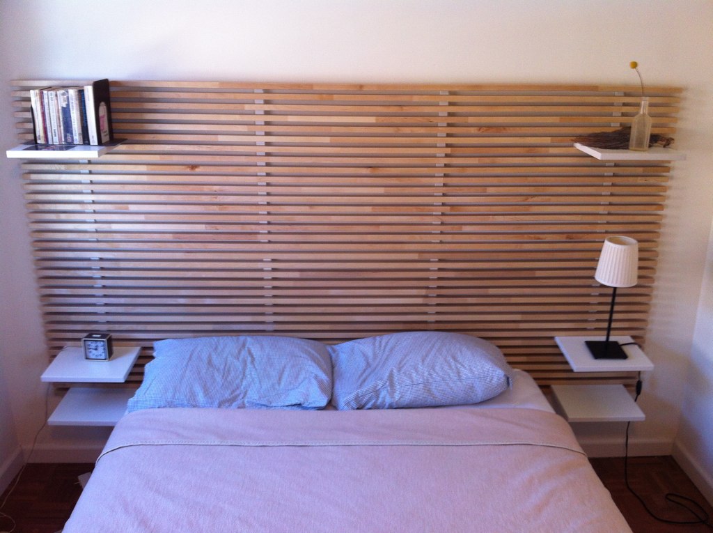 SOLD Ikea MANDAL wallmounted Headboard 2 pcs 75/ea… Flickr