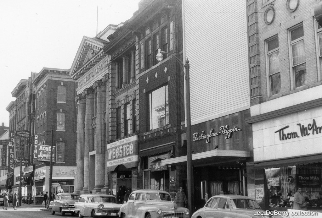 Main Street view, 1958 Lynchburg, Virginia a view in the… Flickr
