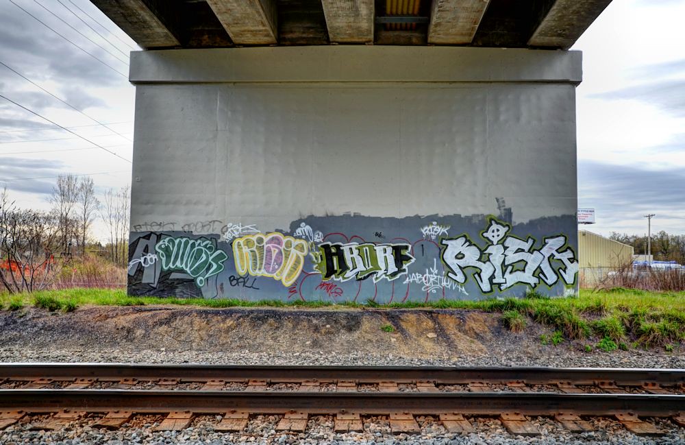 Overpass Graffiti in Millcreek In Memoriam Greg Flickr