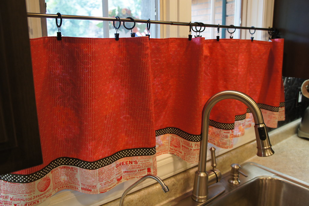 Kitchen Curtain DS Joann's print, some Annie's Farm Stand … Flickr