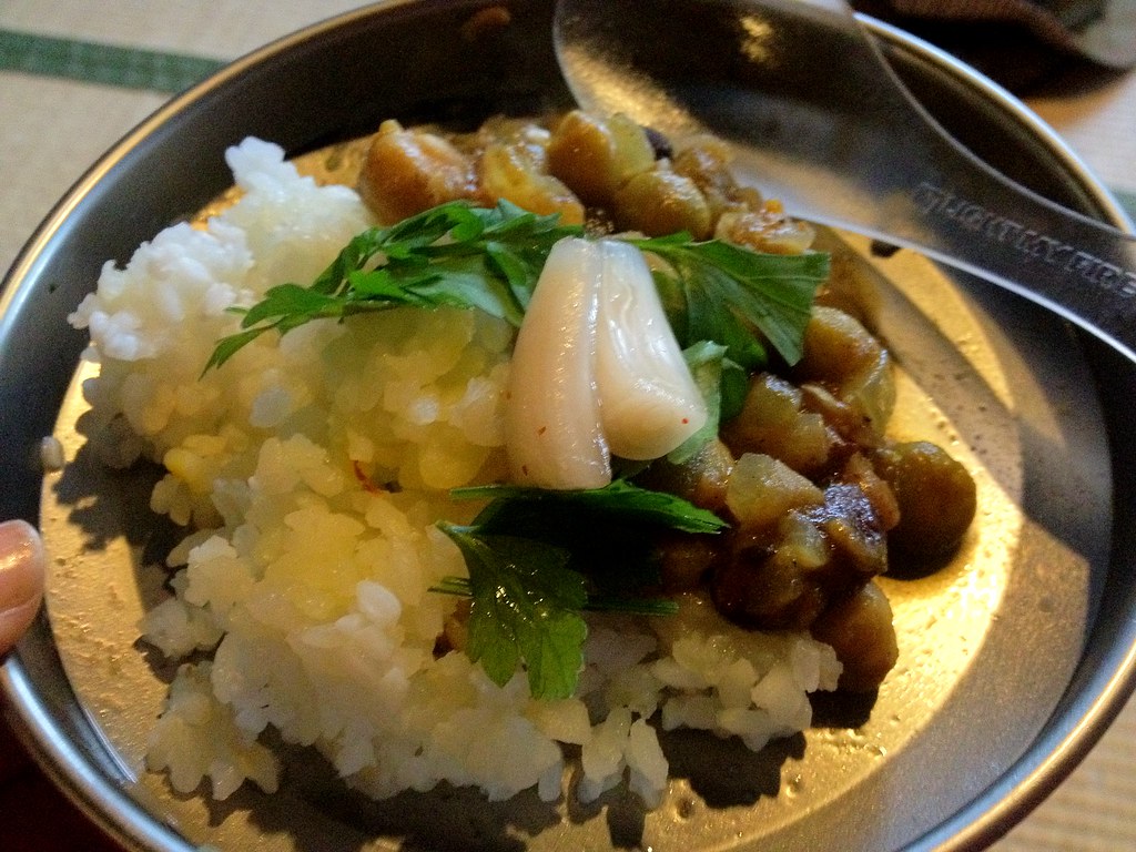 Chick Pea & Beans Curry with Pickled Shallots Naoko Takano Flickr