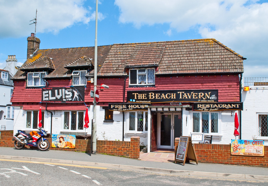 The Beach Tavern, Pevensey Bay, East Sussex Elvis lives