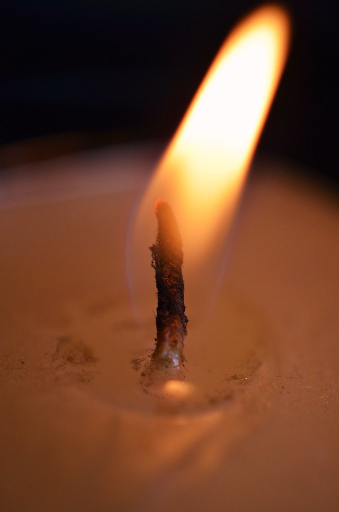 Burning Candle Thomas Wood Flickr