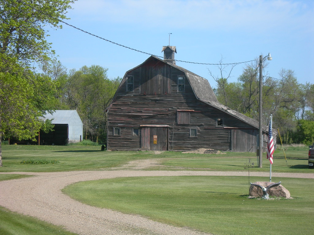 A Rural Barn Located between LaMoure and Grand Rapids, ND.… Jimmy