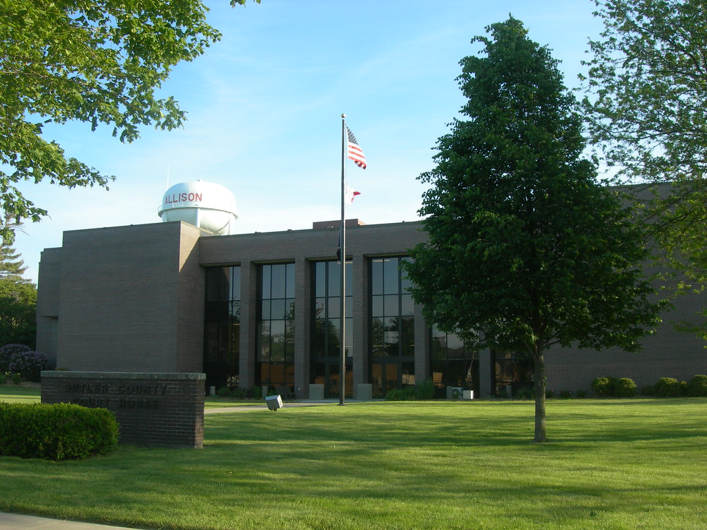 Butler County Courthouse Allison, Iowa Completed in Octobe… Flickr