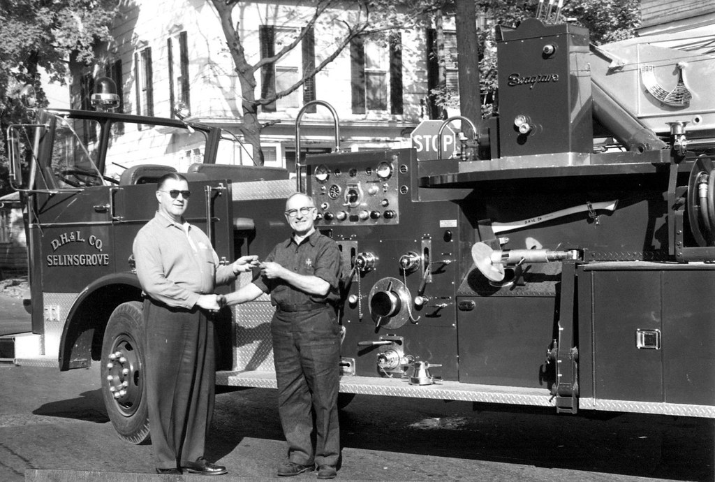 1963024 Delivery day for the new Seagrave ladder truck, O… Flickr