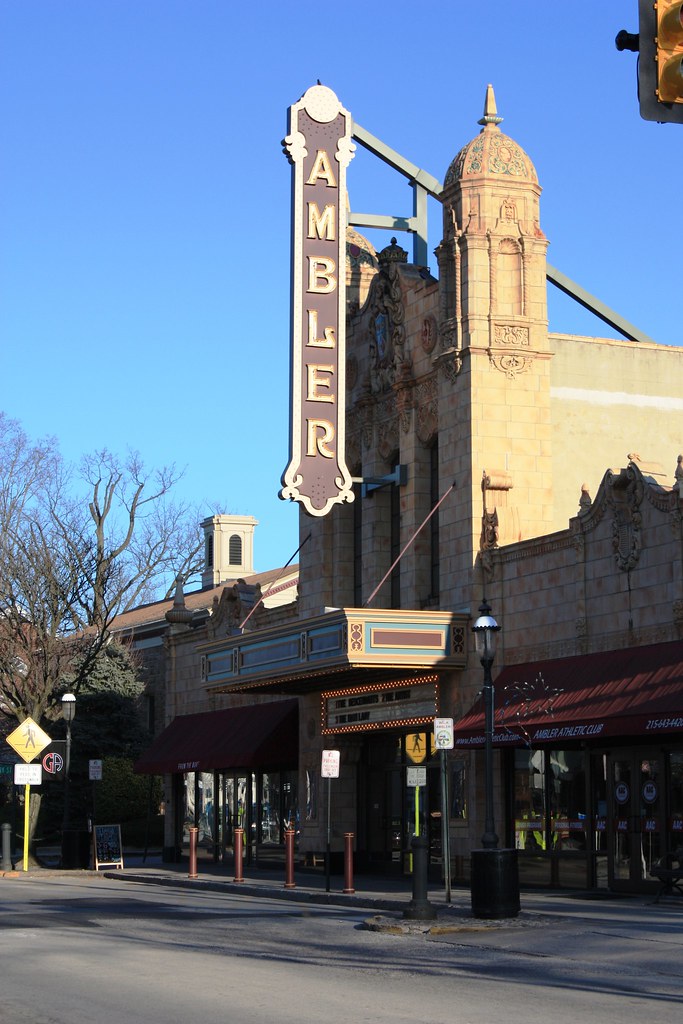 Ambler Theater IV Ambler theater located on Butler Pike in… Flickr