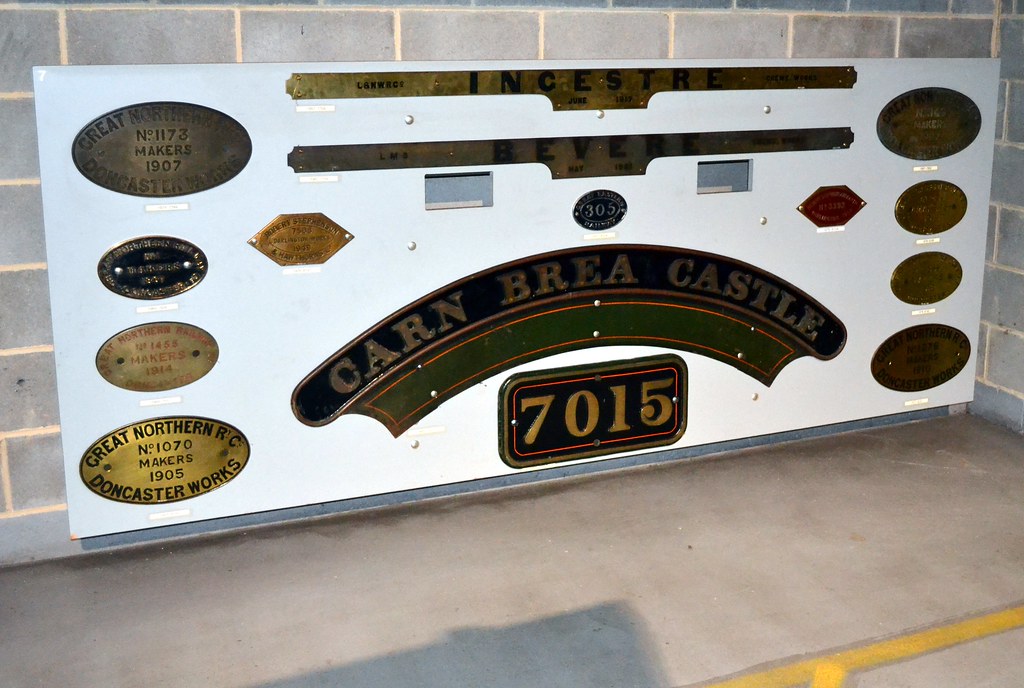 National Railway Museum Shed and Nameplates More nameplate… Flickr