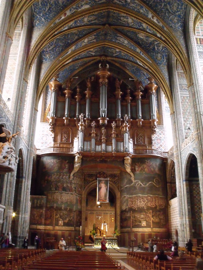 Cathédrale Sainte Cécile, Albi et la fresque du Jugement