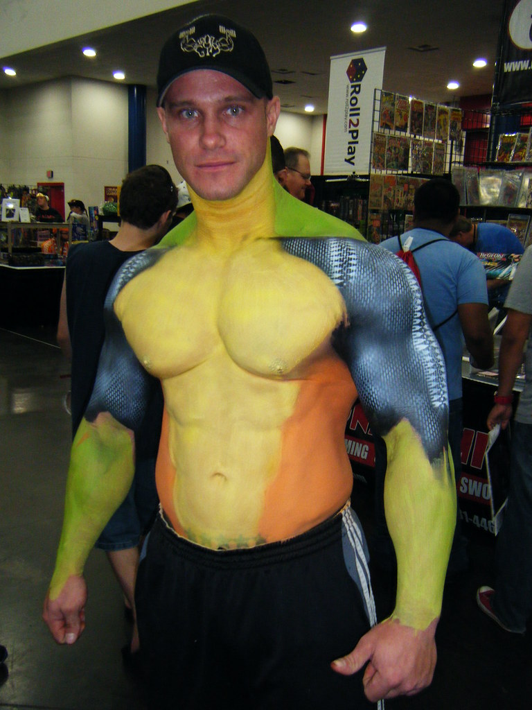 Bodypaint costume 2 Lee Flickr