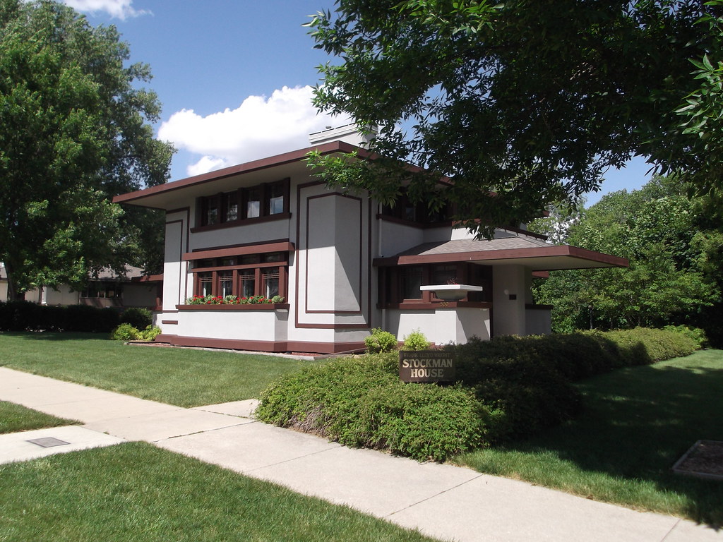 Mason City, Iowa, Stockman House, Frank Lloyd Wright Flickr