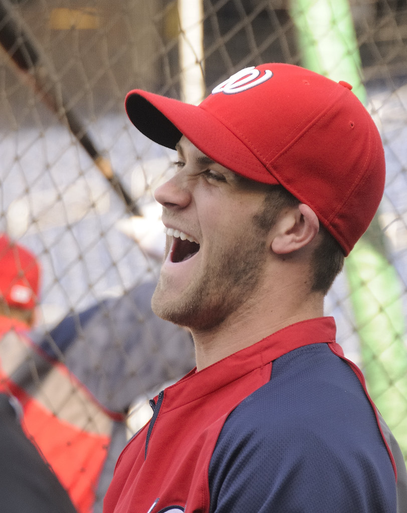 Bryce Harper Bryce Harper of the Washington Nationals chat… Flickr