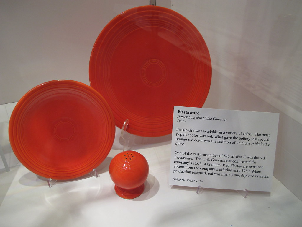 Uranium Oxide Fiestaware National Museum of Nuclear Scienc… Flickr