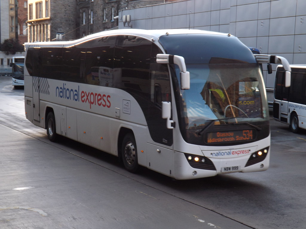 NBW999 NATIONAL EXPRESS seen 20/03/14 departing Edinburgh … Flickr