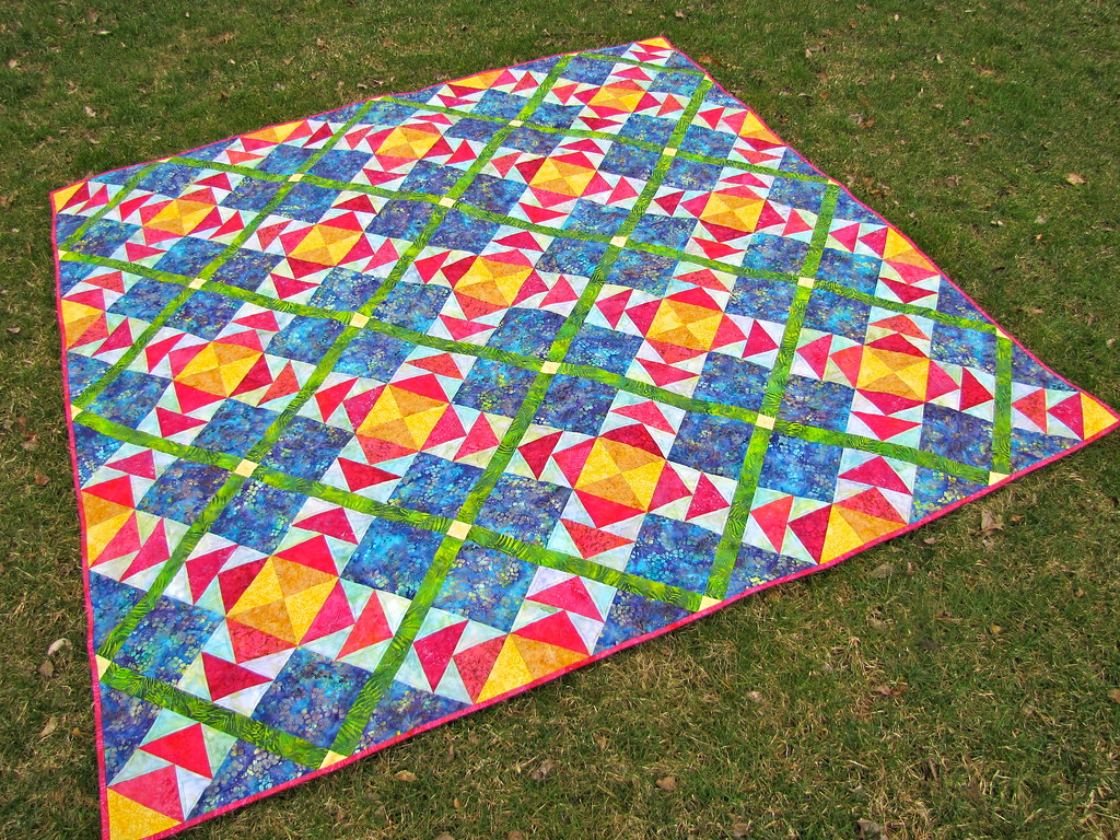 Island Breeze Quilt This is my newest quilt design, made f… Flickr