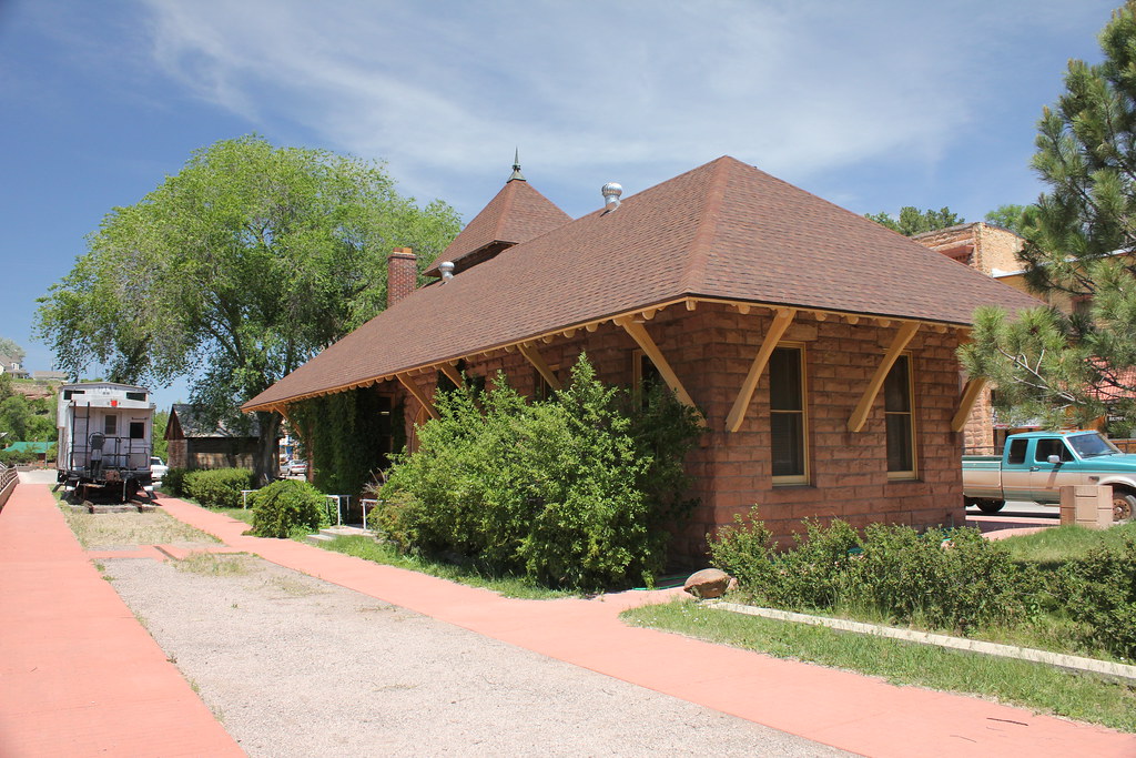 Union Depot Hot Springs, SD Built in 1891 and served bot… Flickr