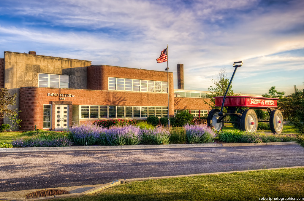 Radio Flyer Headquarters HDR stylized with Topaz Adjust 5,… Flickr